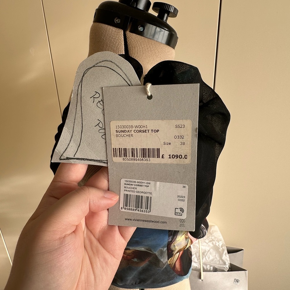 NWT Vivienne Westwood Boucher Corset with Little Angels (2023) - Picture 8 of 9